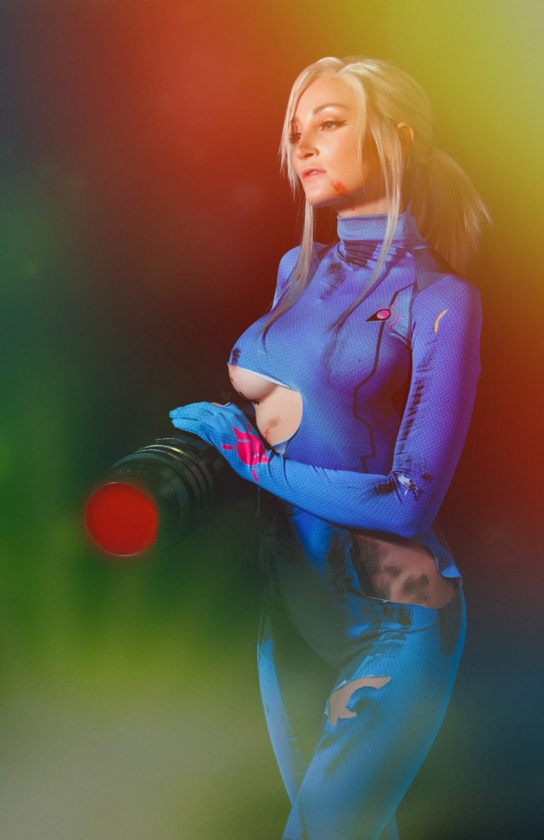 Battle Damaged Samus DUO SIDED